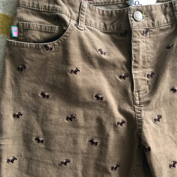 Lilly Pulitzer Scottish Dog Cords - Picture 2 of 3